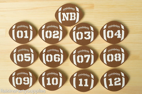 Football 12 month photo banner Il_570xn
