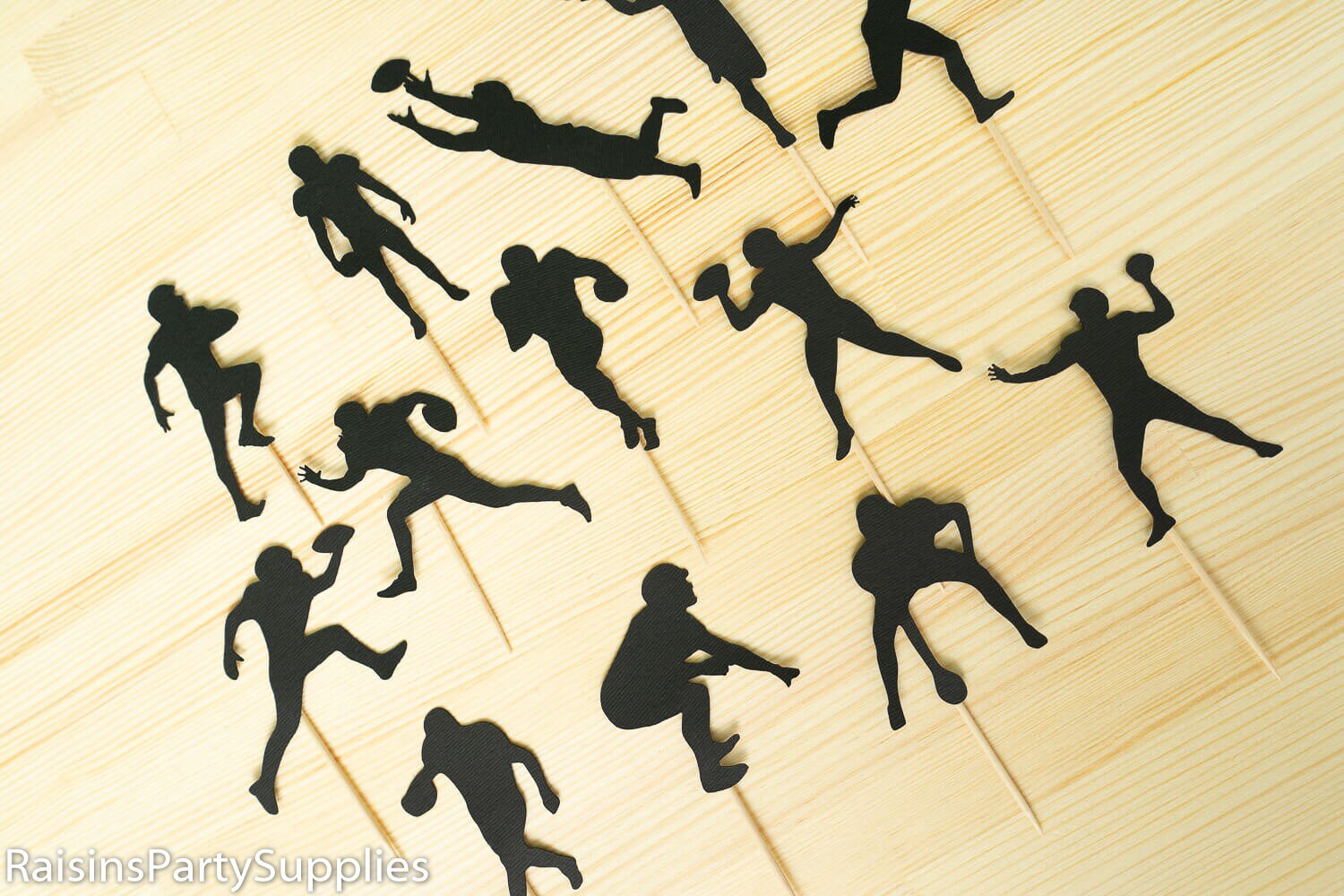 Cupcake Toppers Super Bowl Football Football Players Football Etsy