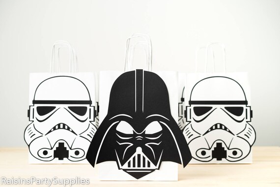 Star wars inspired favor bags for treats Star wars birthday party favors - inspired Star wars birthday party supplies for candies goodies Il_570xn