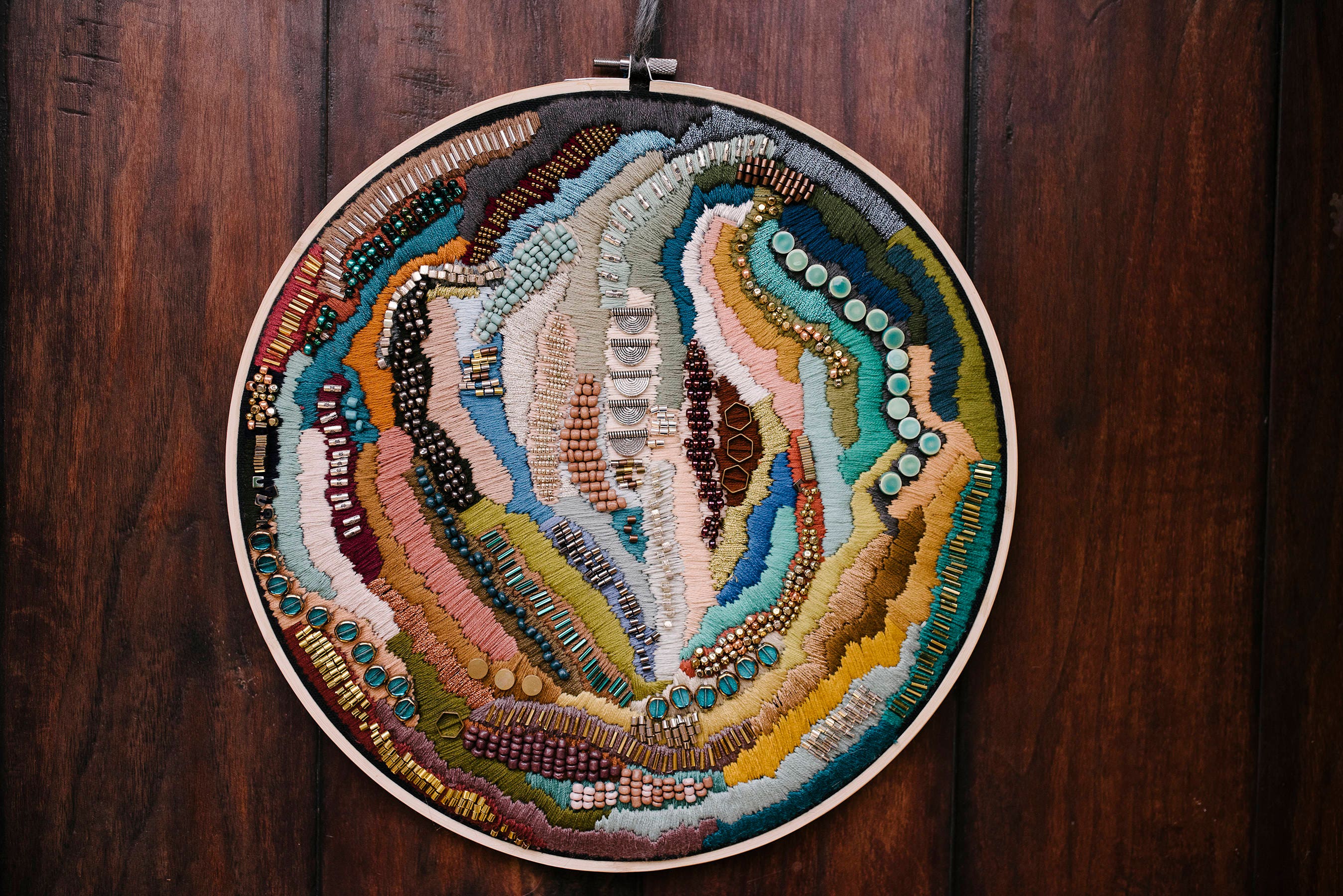 Large embroidery art modern embroidery embroidery hoop art  etsy Large embroidery art modern embroidery embroidery hoop art  etsy