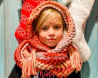 Enid inspired chunky snood