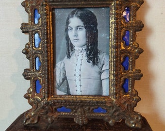 Antique picture frame Boudoir bohemian french vintage shabby style