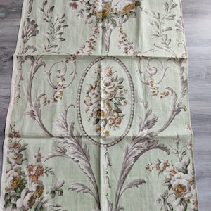 Linen fabric SANDERSON Sampler English decorative fabric 1.16 meters x 60 cm