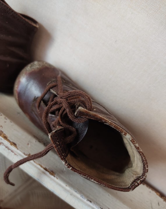 ANTIQUE old children's boots girls and boys child… - image 6