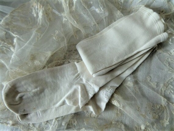 Antique silk stockings perfectly ruined wedding st