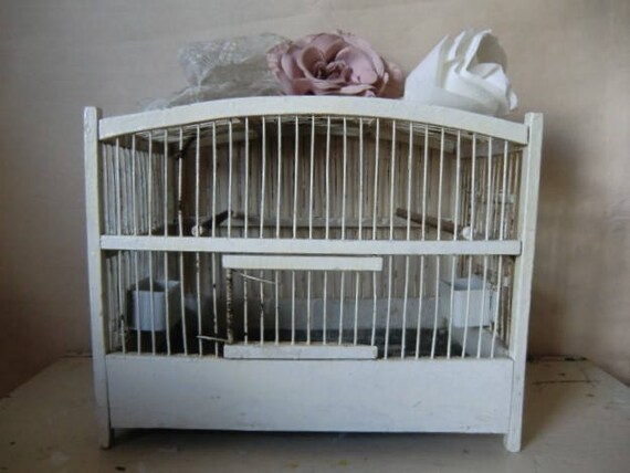 Vintage Oiseau Cage Oiseau Cage Franske Dankske Minable Vieille Cage à Oiseaux Ancienne Cage à Oiseaux