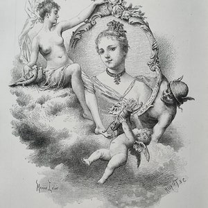 Antikes Buch Frankreich 1889 Histoire de Manon Lescaut Bild 4