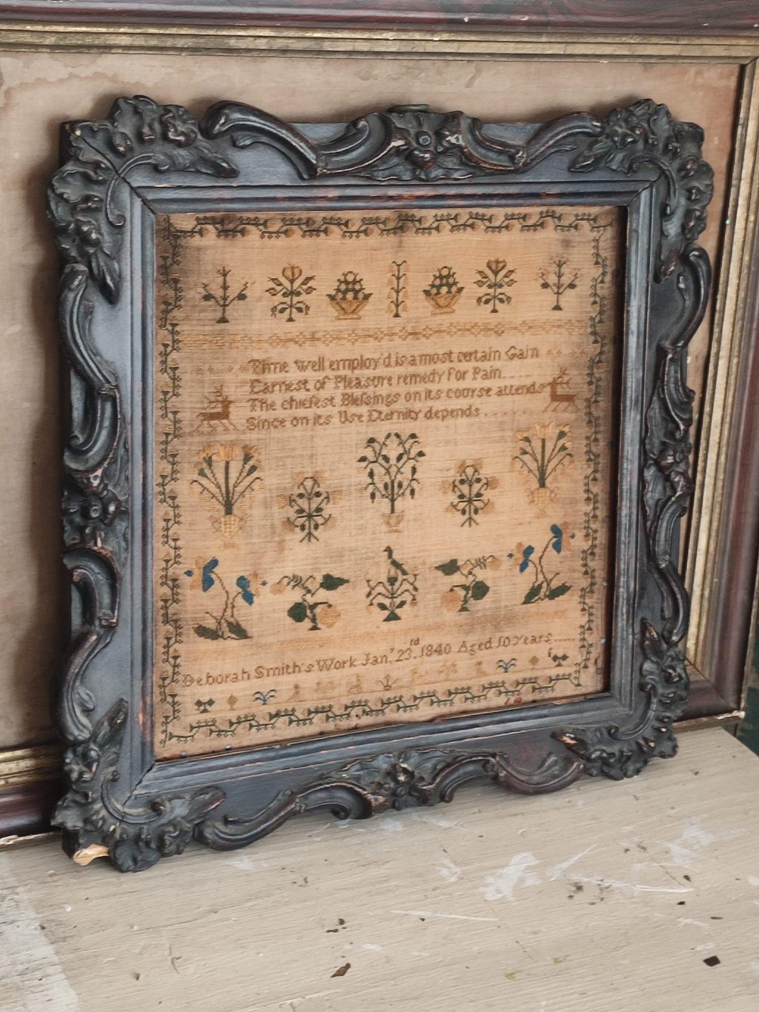 Antique german tapestry - Etsy 日本