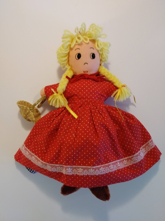 topsy turvy doll red riding hood