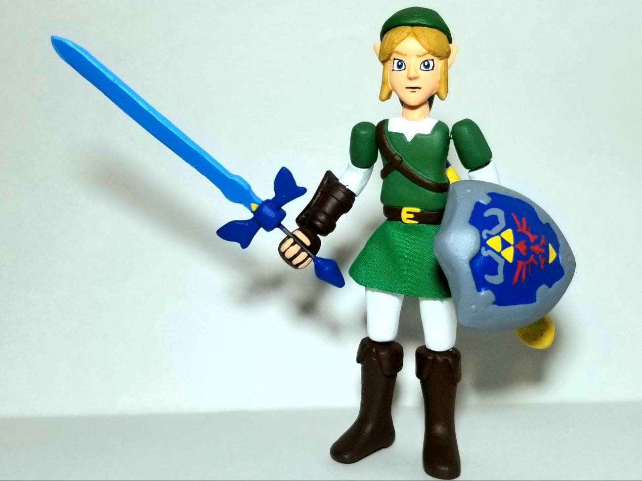 World of Nintendo The Legend of Zelda: Ocarina of Time Link Action Figure 4  Inches