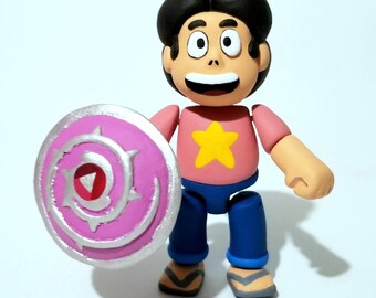 Steven Universe Designer-speelgoed, handgemaakt en poseerbaar harsactiefiguur