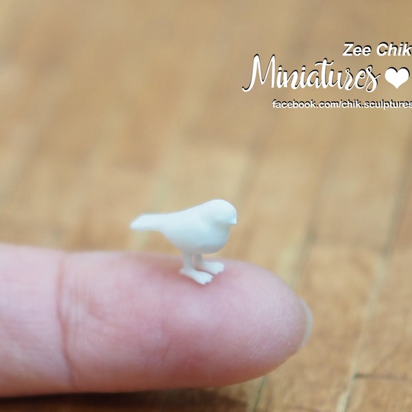Miniature Bird scale 1:12, doll house decorations accessories