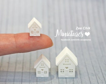 Miniature house (  style ~ 1 ) scale 1:12, 1/6th  doll house decorations accessories