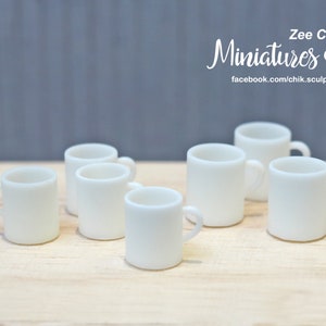 Miniature mug (straight sided) scale 1:12 doll house decorations