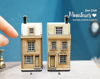 Scale 1:144 ( A or B ) mini house doll house