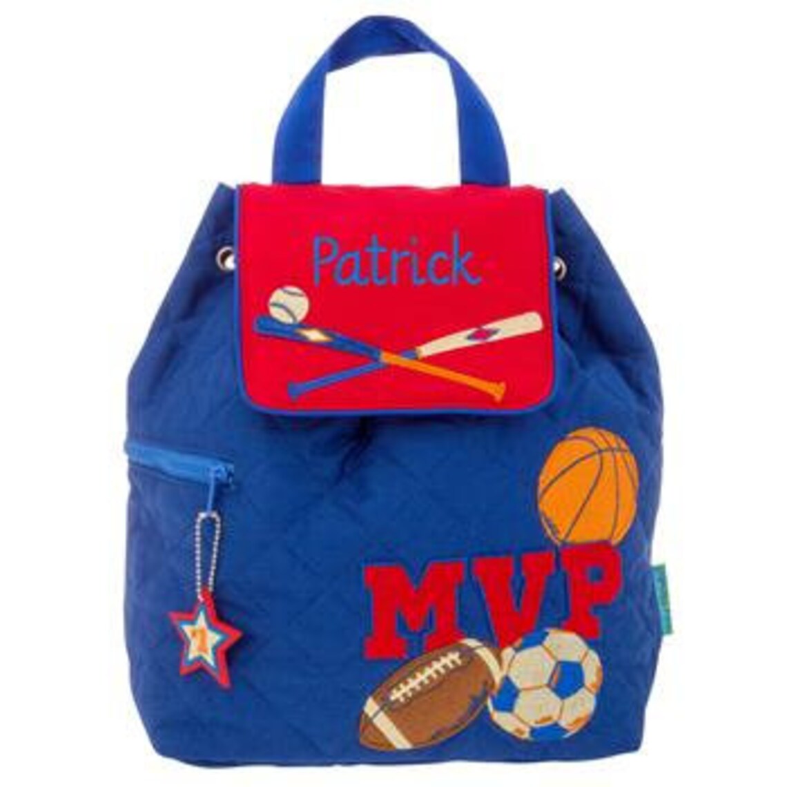 Personalized Quilted Kids Backpack Monogram Quilted Backpack Etsy