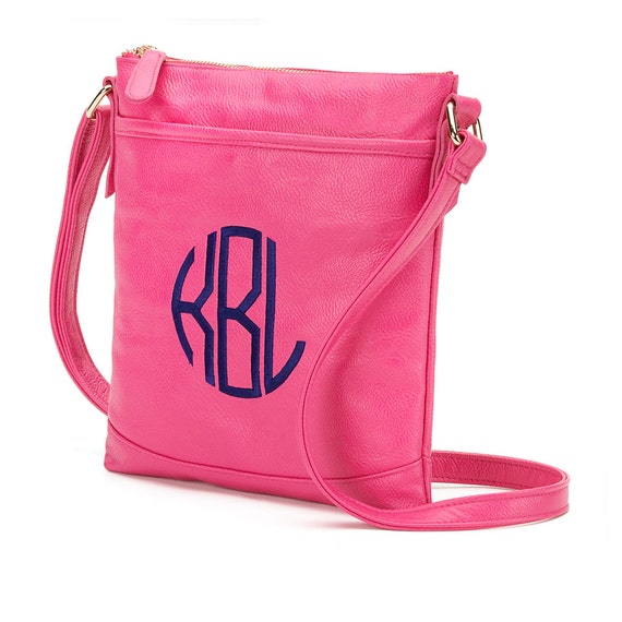 hot pink crossbody purse