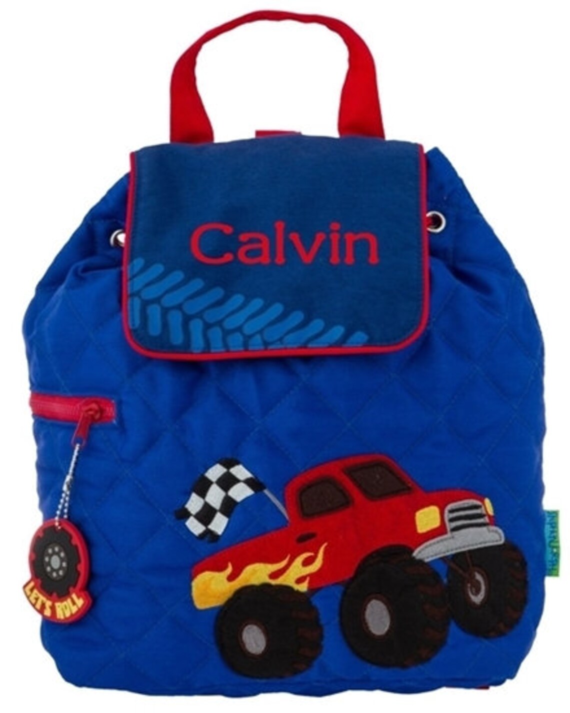 Personalized Quilted Kids Backpack Monogram Quilted Backpack Etsy