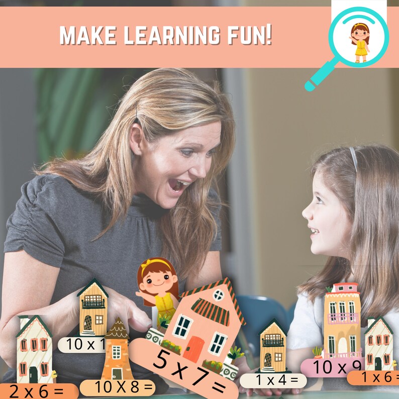 Printable Hide & Seek Multiplication Game: Fun Way to Master ...