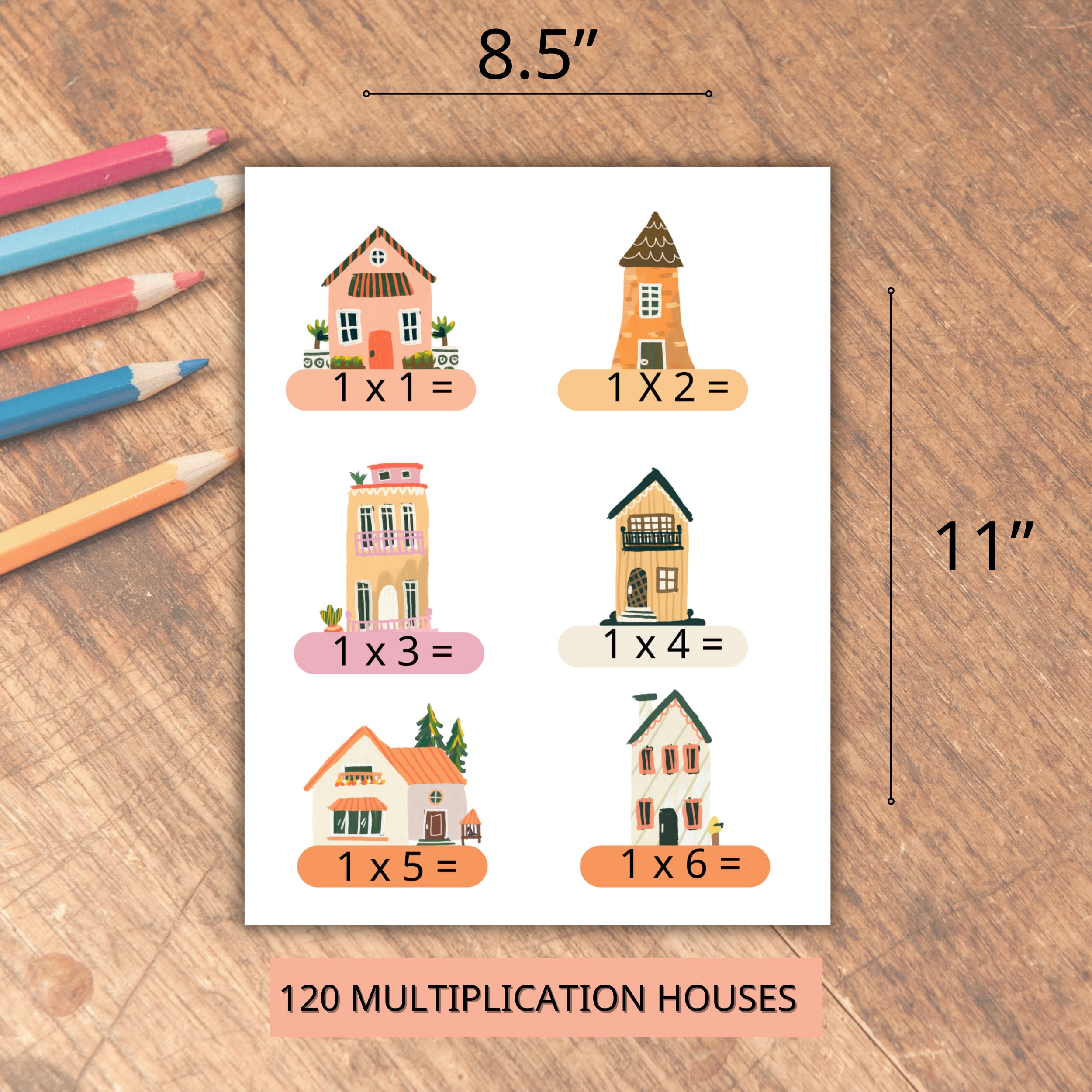 Printable Hide & Seek Multiplication Game: Fun Way to Master ...