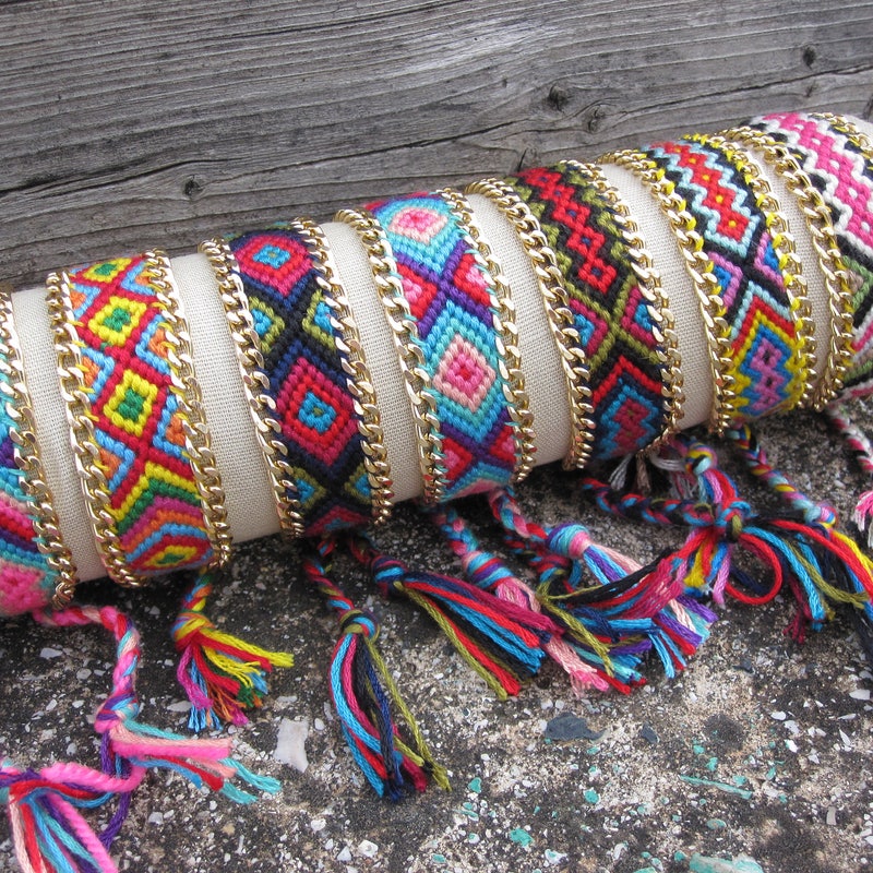 Woven Bracelets Etsy