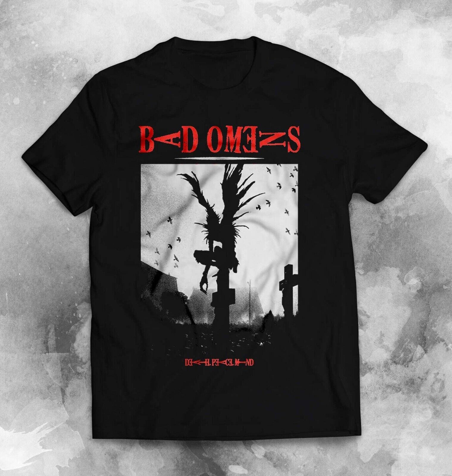 Discover Bad Omens Shirt, Bad Omens Band Shinigami 2023 T Shirt