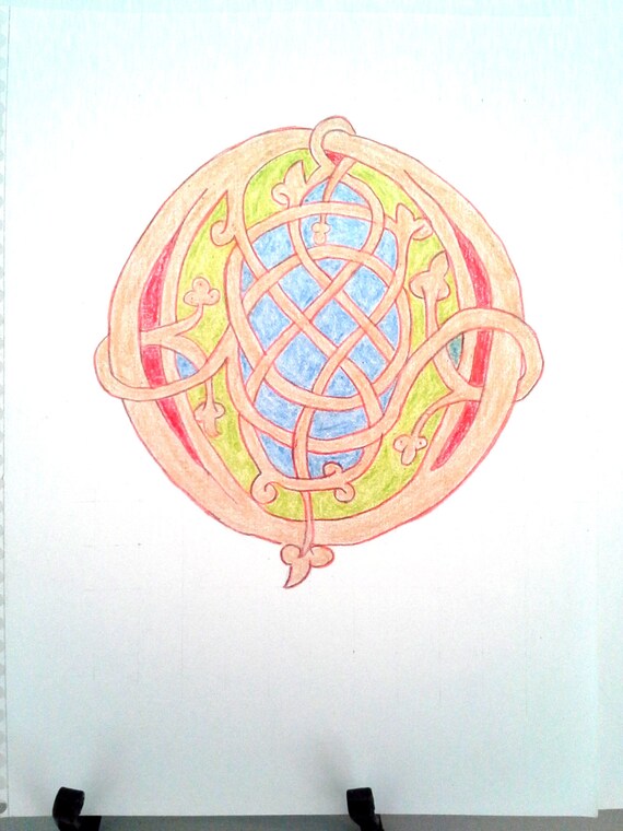 Letra De Brilla Otoniano O Dibujo A Lápiz De Color De Lujo