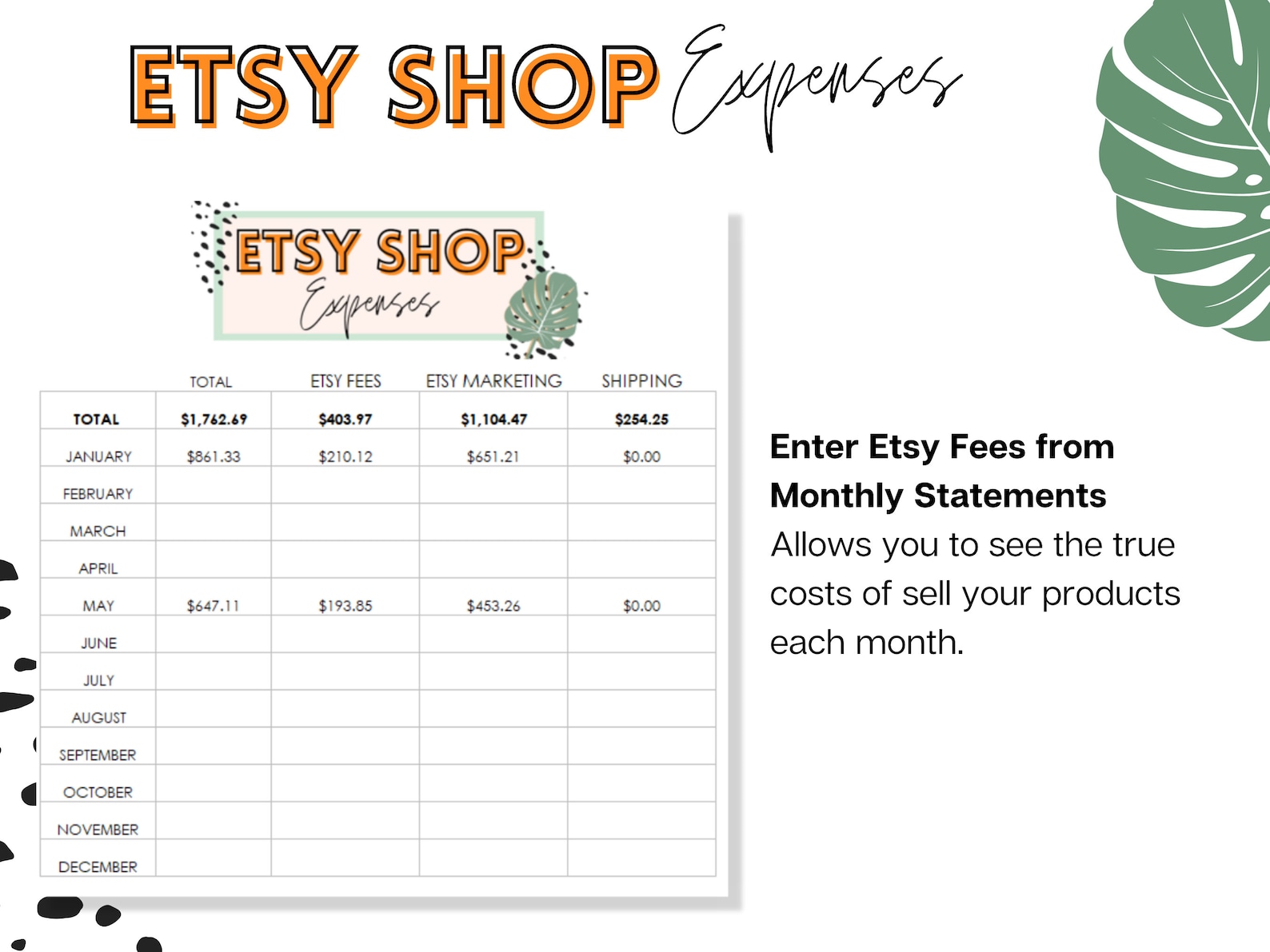 Small Business Planner Etsy Sellers Digital Planner Adhd Etsy