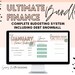 Monthly Digital Budget Planner Template - Excel Financial Spreadsheet Tracker Book