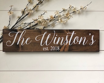CONRAD Street Sign Personalized Last Name Sign