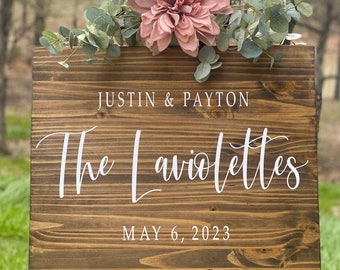 Wedding Welcome Sign | Wedding Entrance Sign | Rustic Wedding Decor | Country Wedding Bestseller Wedding Sign