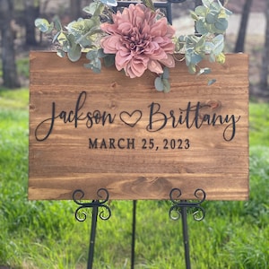 Wedding Welcome Sign | Wedding Entrance Sign | Rustic Wedding Decor | Rustic Wedding Sign | Wedding Venue Sign | Country Wedding | Bestselle