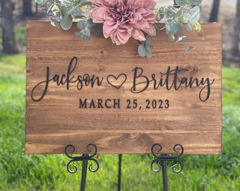 Wedding Welcome Sign | Wedding Entrance Sign | Rustic Wedding Decor | Rustic Wedding Sign | Wedding Venue Sign | Country Wedding | Bestselle