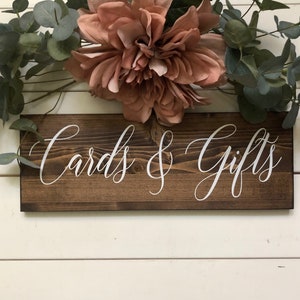 Cards and Gifts Wedding Sign, Custom Wedding Sign, Cards Sign, Gifts Sign, Rustic Wedding Sign Country Wedding Photo Prop