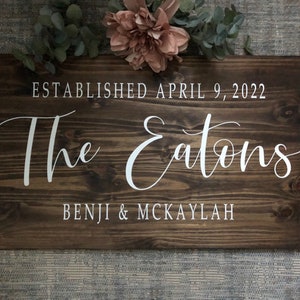 Wedding Welcome Sign | Wedding Entrance Sign | Rustic Wedding Decor | Country Wedding Bestseller Wedding Sign image 3