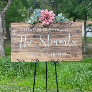 Wedding Welcome Sign | Wedding Entrance Sign | Rustic Wedding Decor | Country Wedding Bestseller Wedding Sign