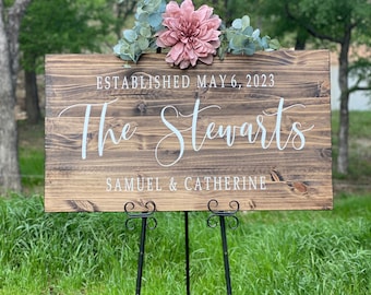 Wedding Welcome Sign | Wedding Entrance Sign | Rustic Wedding Decor | Country Wedding Bestseller Wedding Sign