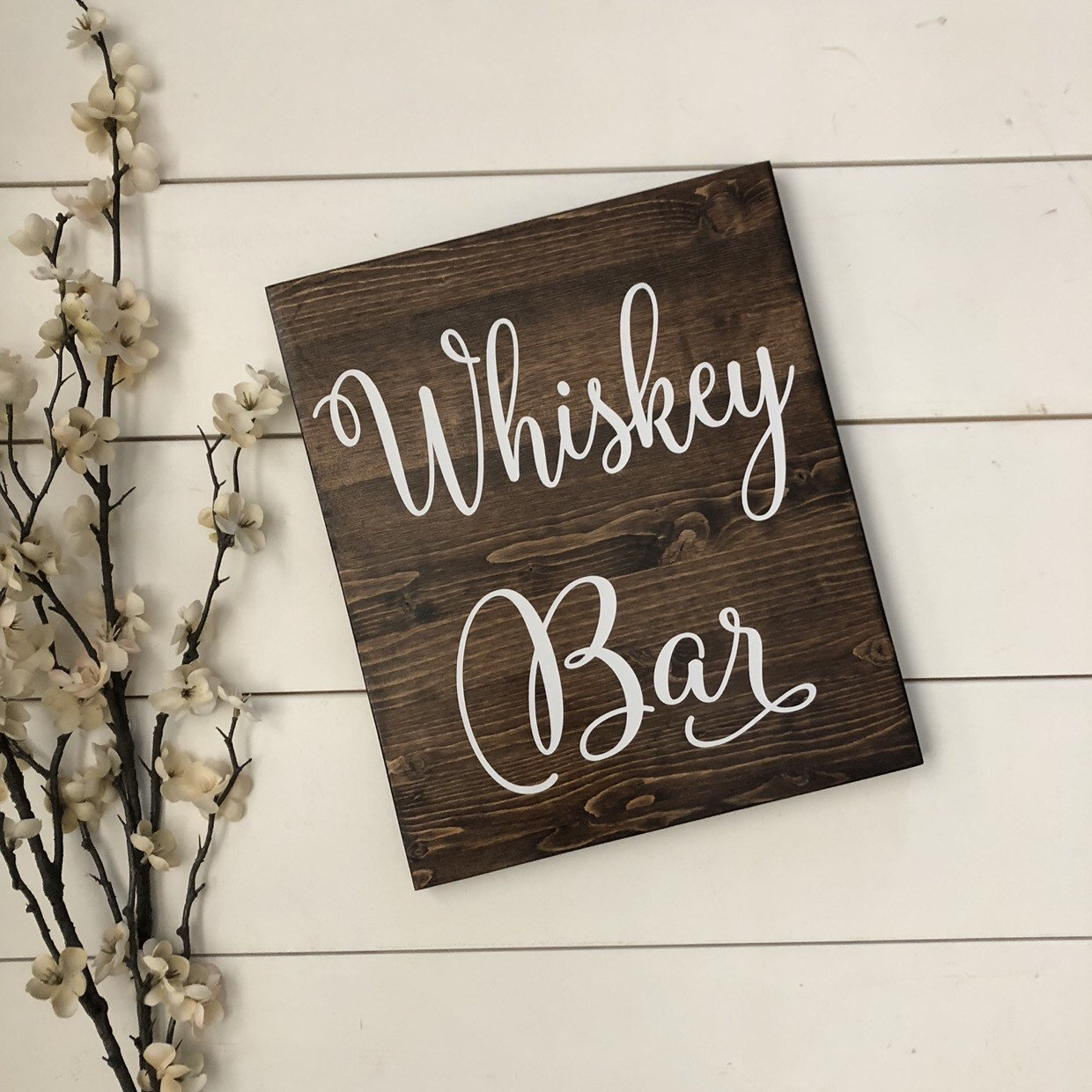 Rustic Wood Wedding Sign / Pick A Seat Not A Side Sign / Rustic Wedding  Decor / Country Wedding