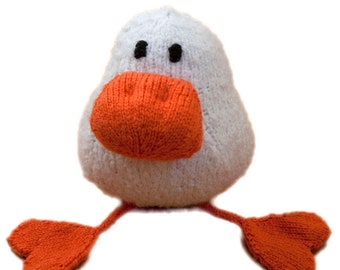 Knitting Pattern Gordon the Duck Pdf INSTANT DOWNLOAD