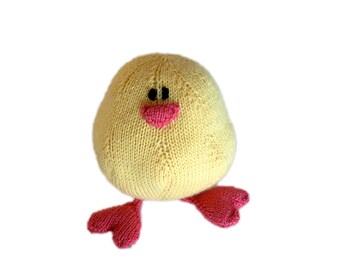 Knitting Pattern Chip the Chick Pdf INSTANT DOWNLOAD