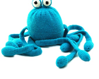 Knitting Pattern Ollie the Octopus Pdf INSTANT DOWNLOAD