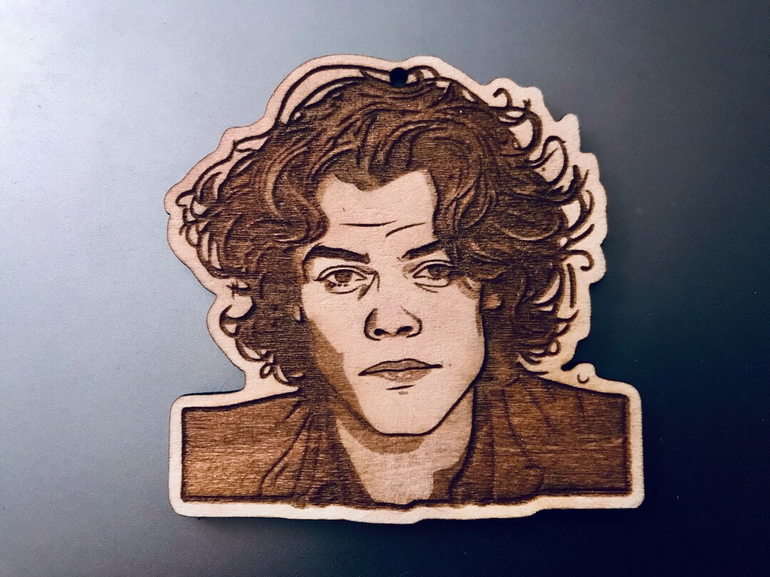 Harry Styles Air Freshener Wood Etsy
