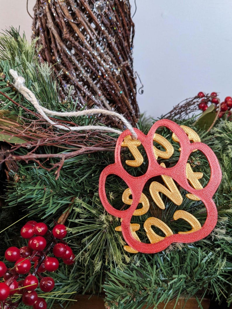 EAT THE CAT Tree Ornament 2024 Tree Ornament Presidential Debate