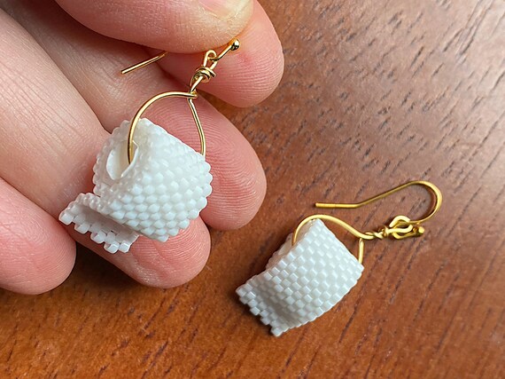 Toilet paper earrings etsy deals