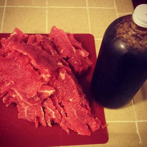 1 Pound Homemade Teriyaki Beef Jerky image 2