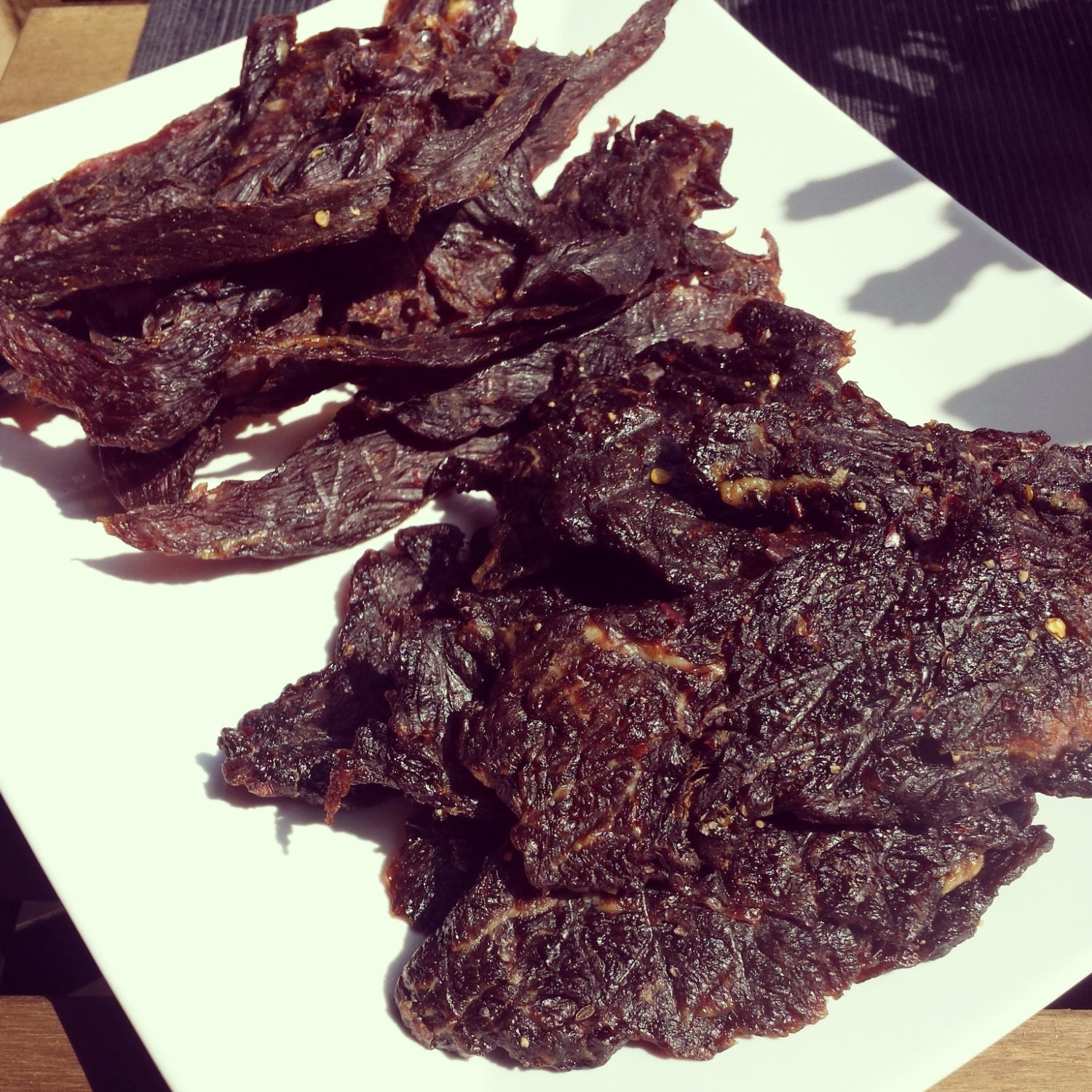 1 Pound Homemade Teriyaki Beef Jerky Etsy