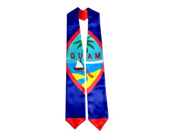 Guam flag graduation sash/sash