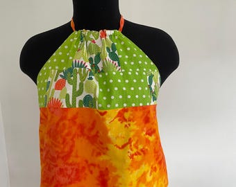 Omkeerbare Cactus Flame-haltertop
