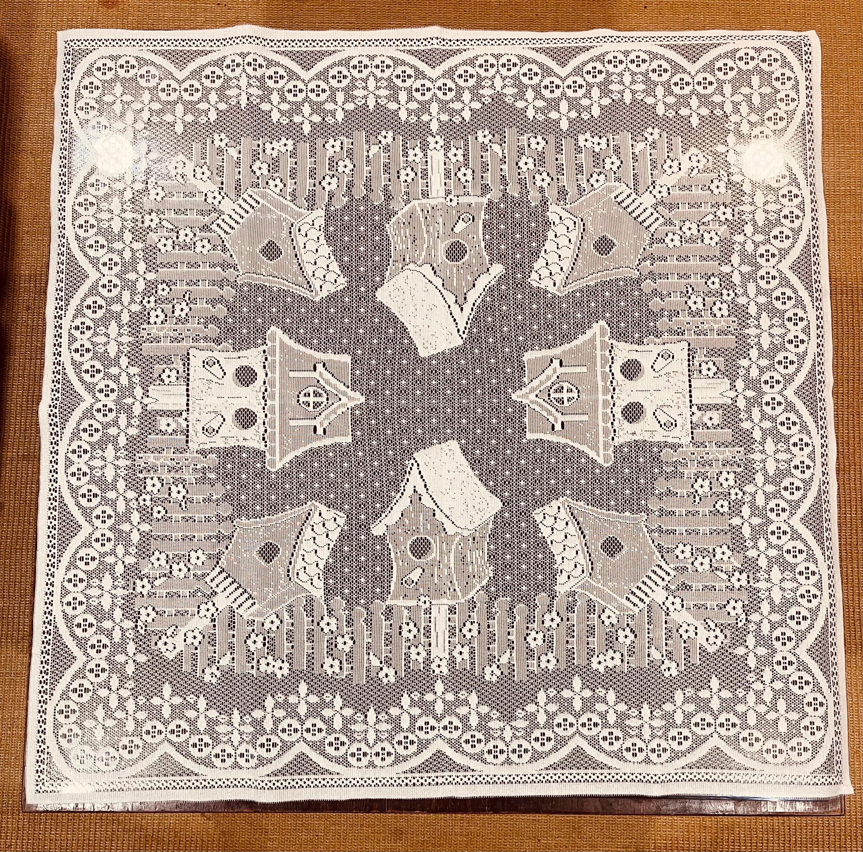 Quaker lace tablecloth - Etsy 日本