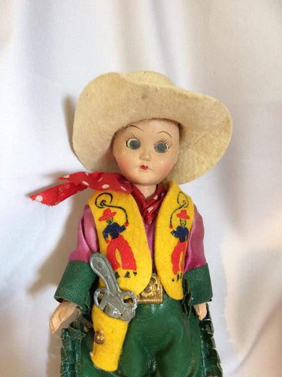 vintage cowboy doll